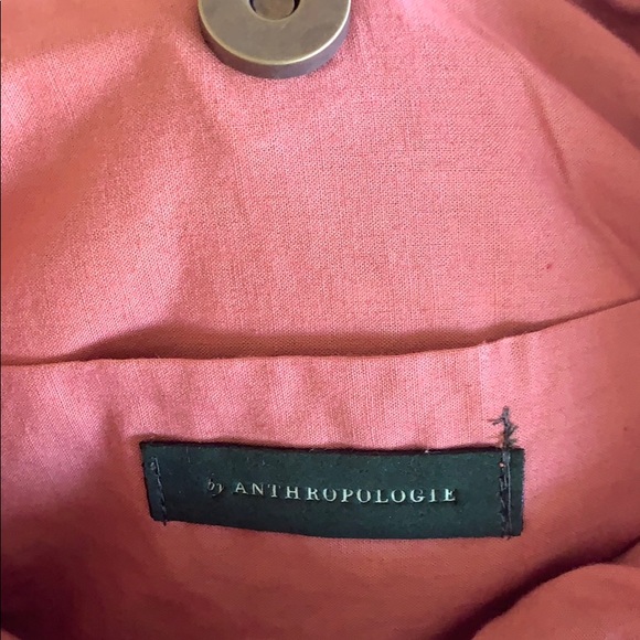 Anthropologie small pink straw bag - Picture 4 of 4